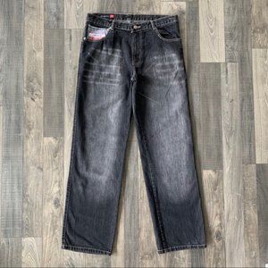 W36x34 DIESEL Industry Black Jeans